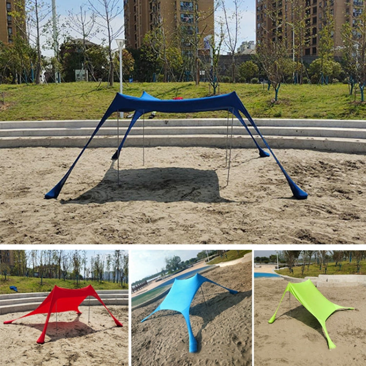 Sandsberg | Outdoor Beach Lycra Sun Shade Camping Tent Sun Protection Fishing Tent, Size: 210x160x150cm (Green)