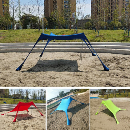 Sandsberg | Outdoor Beach Lycra Tent Sunshade Camping Tent, Size: 300x300x200cm (Sea Blue)