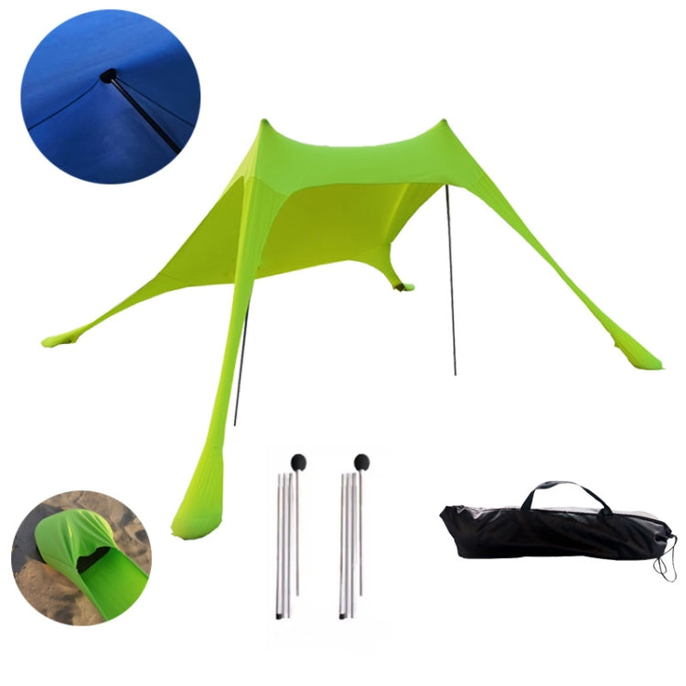 Sandsberg | Outdoor Beach Lycra Tent Sunshade Camping Tent, Size: 300x300x200cm (Sea Blue)