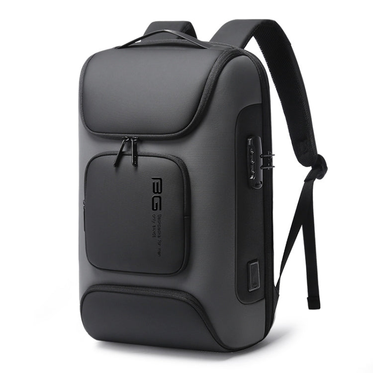 BowLift | BANGE BG-7216plus Anti-theft Waterproof Travel Men's Backpack 15.6 Inch Laptop Bag (Gray)