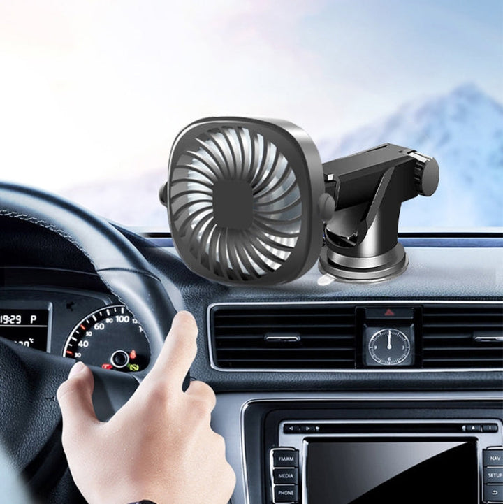 Car Suction Cup Fan Desktop Dormitory Office Kitchen Fan(Pink) | Kalsten