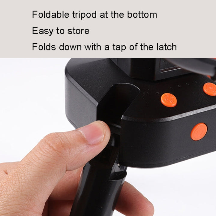 Outdoor Camping USB Charging Fan Tent Swing Head Fan With Tripod LED Light(Black) | Kalsten