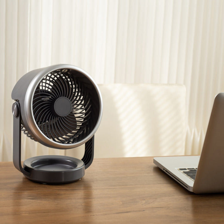 Air Circulating Fan USB Charging Desktop Quiet Fan(White) | Kalsten