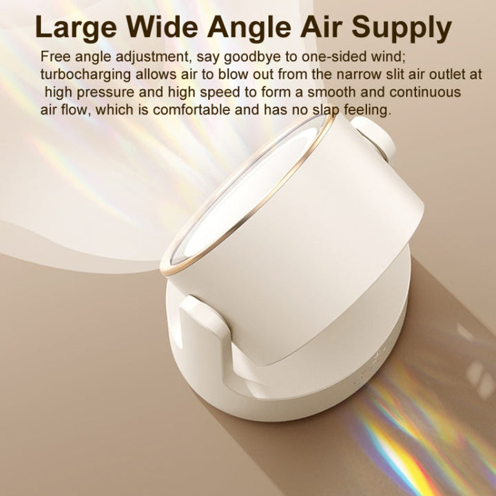 3 In 1 Multifunctional Desktop Fan with LED Light Cosmetic Mirror USB Plug Non-Oscillating | Kalsten