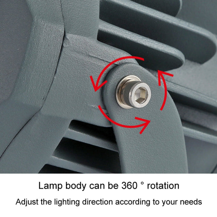 Kalsten | LED Floodlight COB Outdoor Waterproof Spotlight Billboard Lights Garden Lamp, Color: 20W 7 Colors