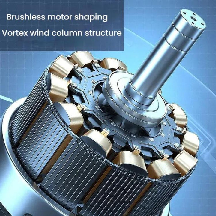 Air Circulation Fan Turbo Light Convection Standing Fan Remote Control Timer Floor Fan, Style: USB Plug | Kalsten