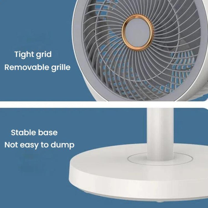 Air Circulation Fan Turbo Light Convection Standing Fan Remote Control Timer Floor Fan, Style: USB Plug | Kalsten