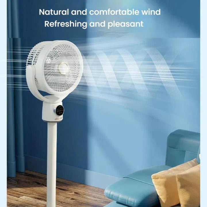 Air Circulation Fan Turbo Light Convection Standing Fan Remote Control Timer Floor Fan, Style: USB Plug | Kalsten