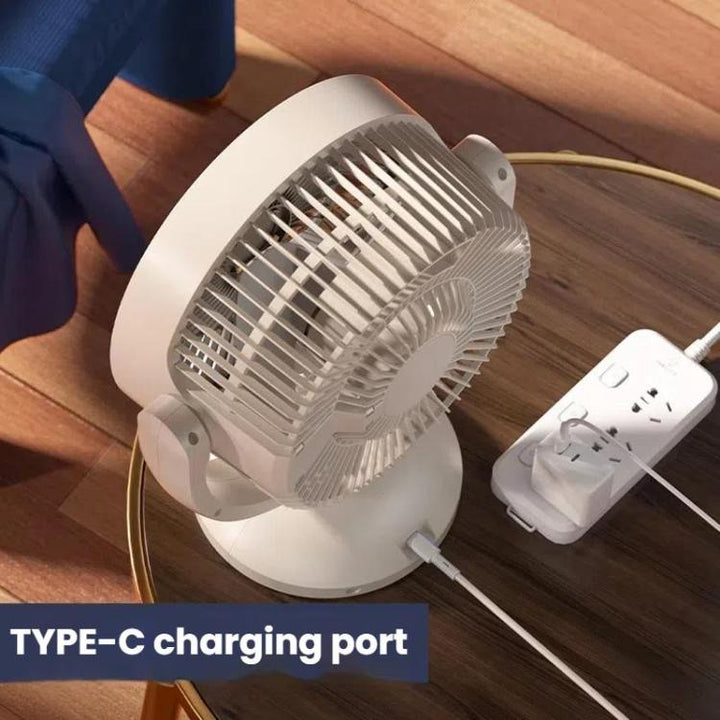 USB Air Circulation Fan Office Desktop Small Fan, Style: Rechargeable | Kalsten