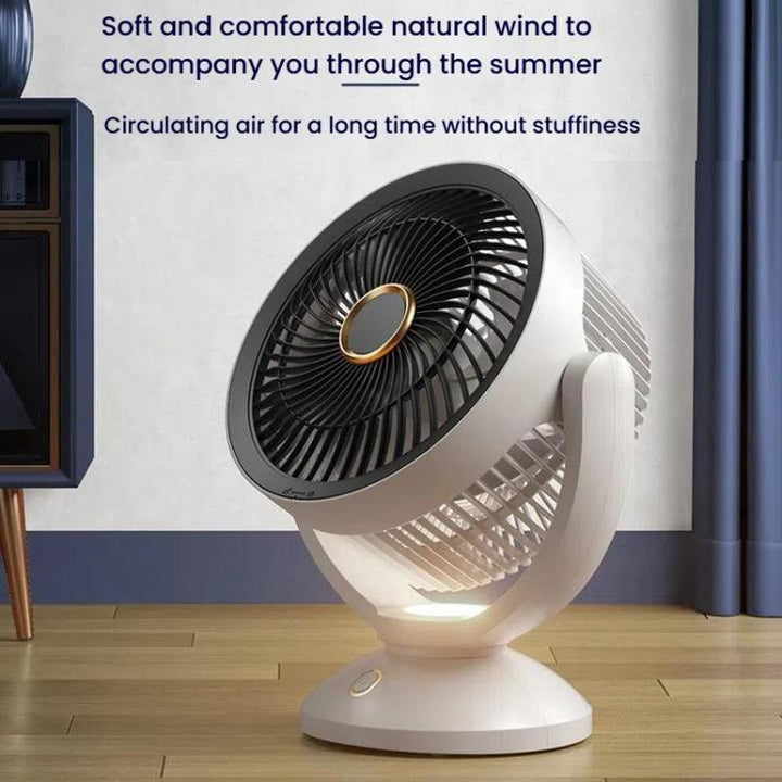 USB Air Circulation Fan Office Desktop Small Fan, Style: Rechargeable | Kalsten