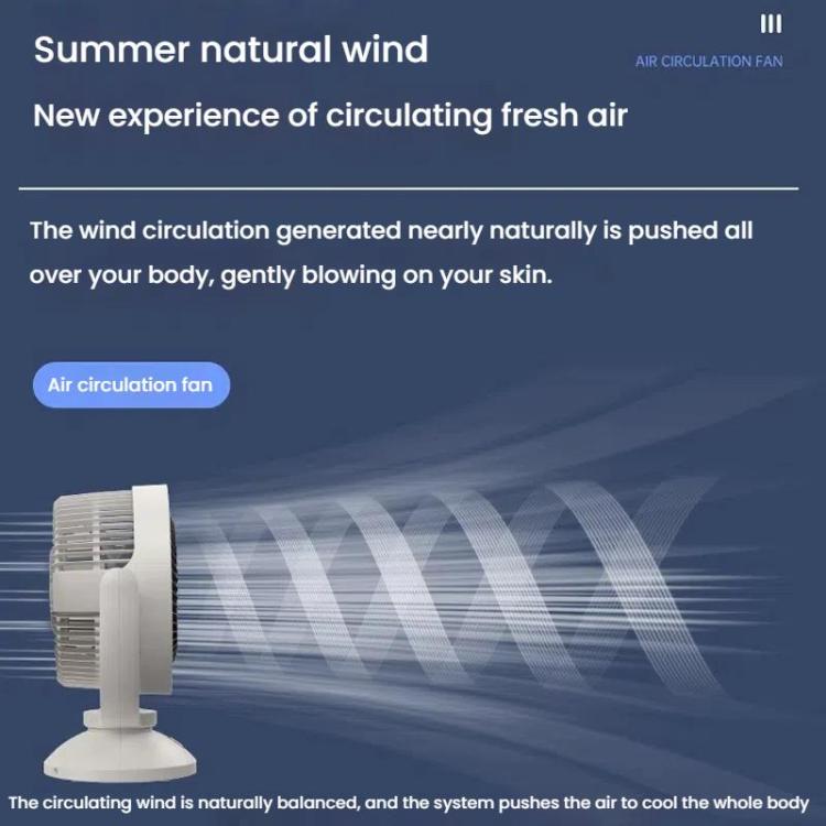 USB Air Circulation Fan Office Desktop Small Fan, Style: Rechargeable | Kalsten
