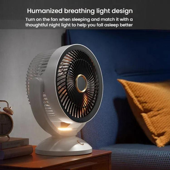 USB Air Circulation Fan Office Desktop Small Fan, Style: Rechargeable | Kalsten