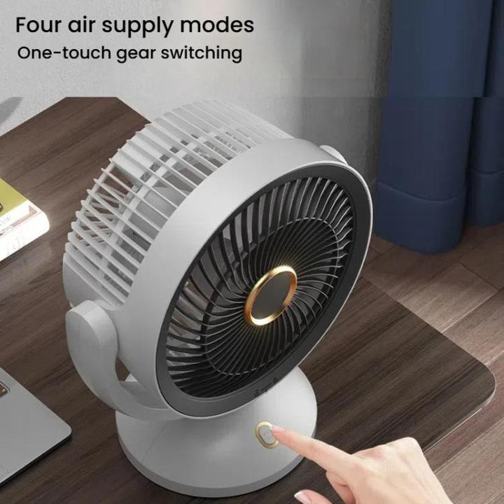 USB Air Circulation Fan Office Desktop Small Fan, Style: Rechargeable | Kalsten
