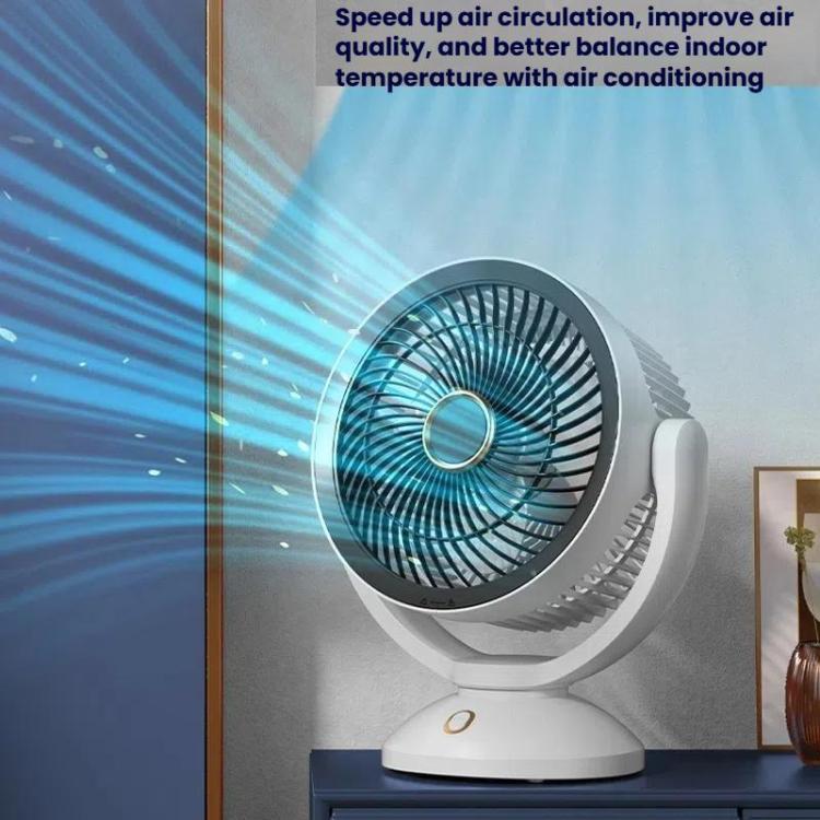 USB Air Circulation Fan Office Desktop Small Fan, Style: Rechargeable | Kalsten