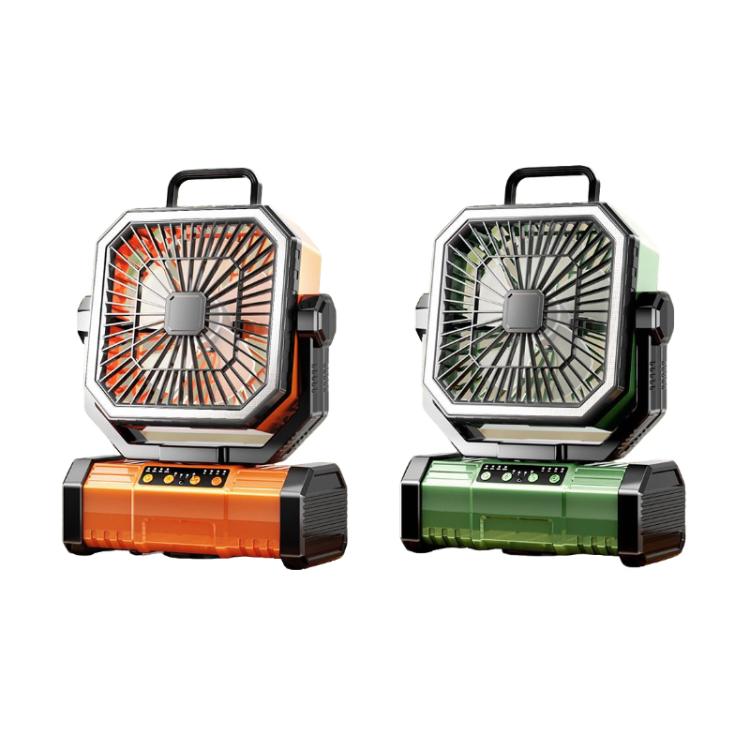 Remote Control USB Oscillating Fan Portable Light For Camping(Green) | Kalsten