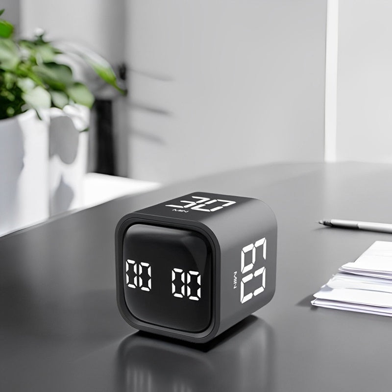 Kalsten | Smart Cube Timer with Gravity Sensing and LED Display
