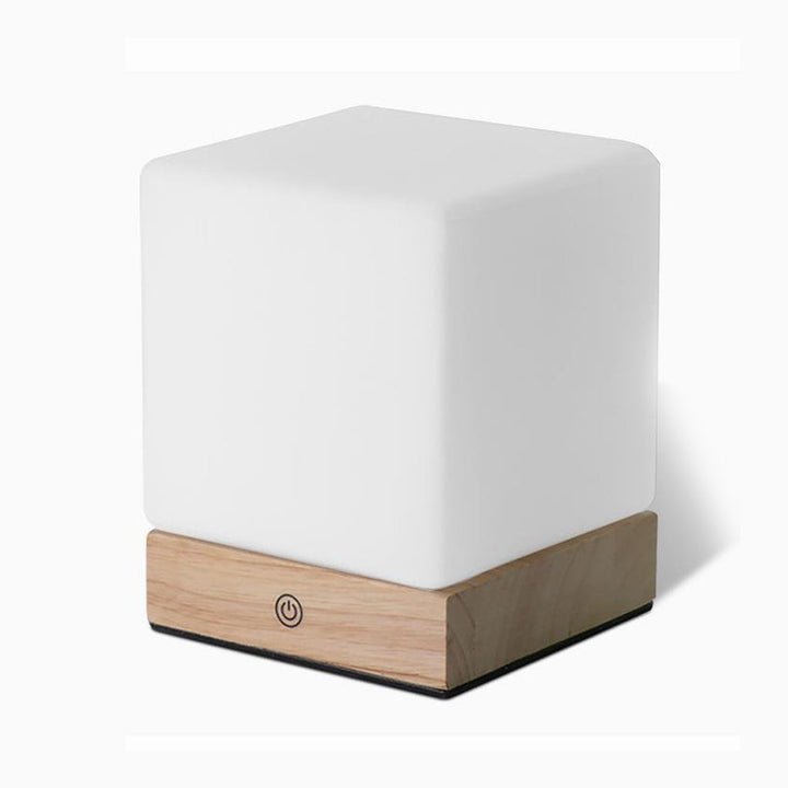 GlowCube Wireless LED Table Lamp – Modern and Energy Efficient Kalsten