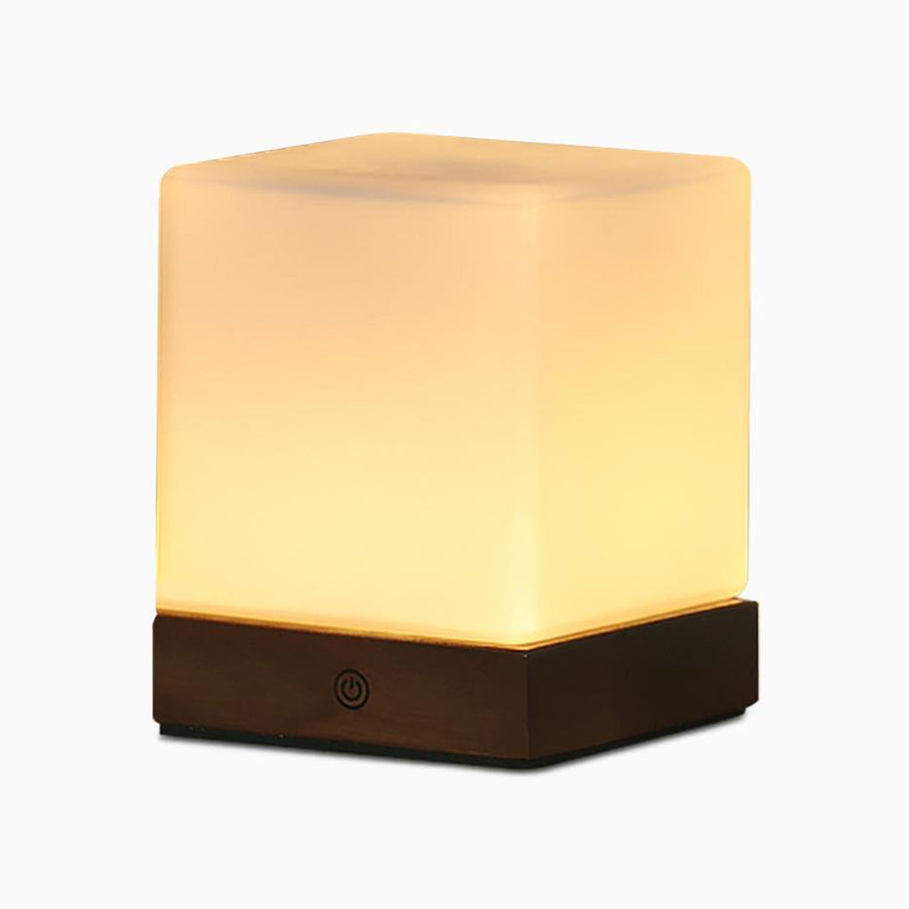 GlowCube Wireless LED Table Lamp – Modern and Energy Efficient Kalsten