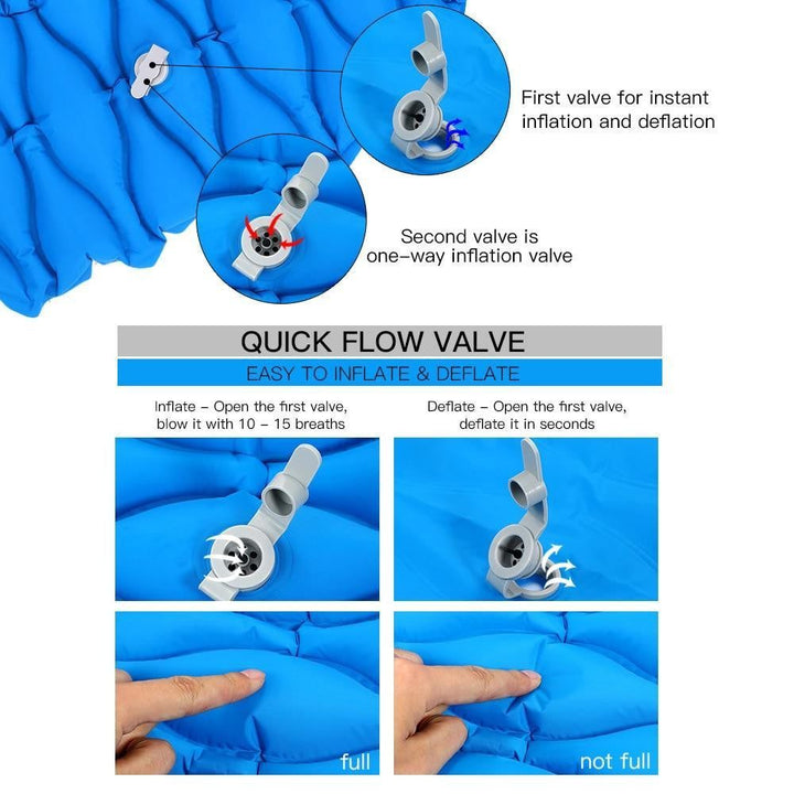 Outdoor Inflatable Sleeping Pad | Kalsten