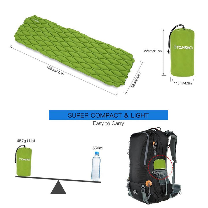 Outdoor Inflatable Sleeping Pad | Kalsten