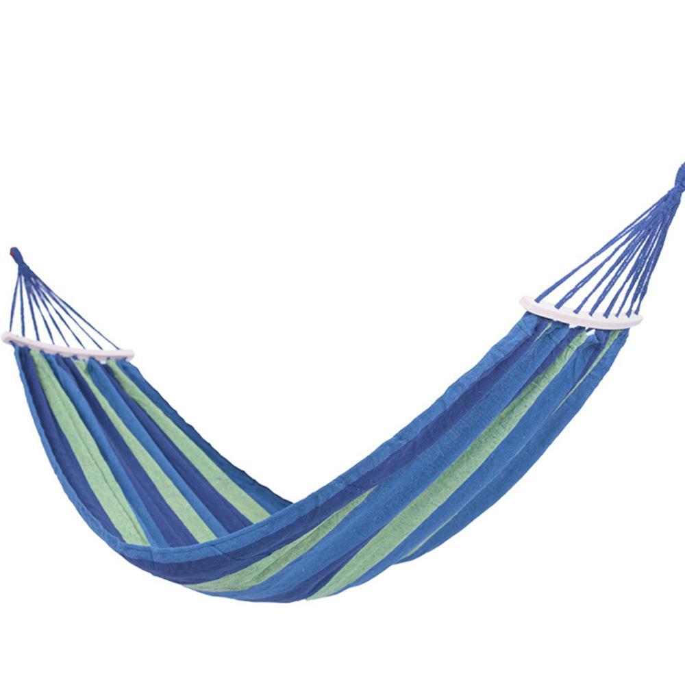 Hammock - by Camping Hammock (blue striped) | Kalsten