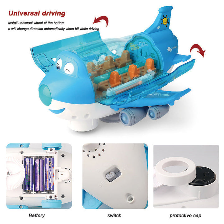 Kalsten | 360° rotatable electric airplane toy