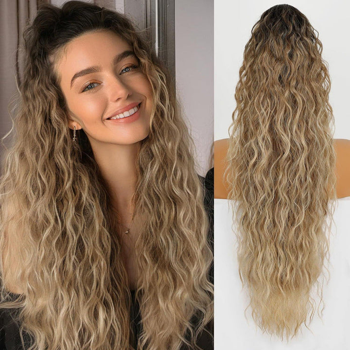 Kalsten | Water ripple ponytail wig