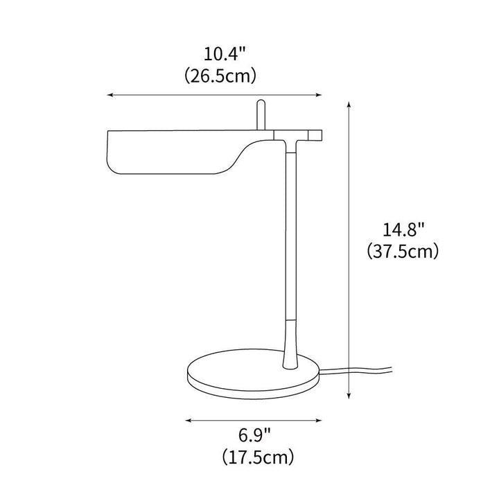 Span LED Table Lamp 10.4″ | Kalsten