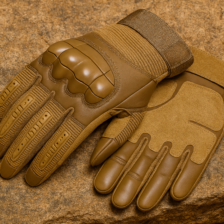 Tactical Work Gloves with Hard Knuckles Breathable Shockproof Kalsten