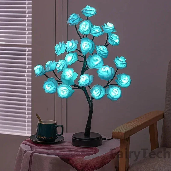 Romantic Rose Table Lamp - Warm Light & Elegance Kalsten