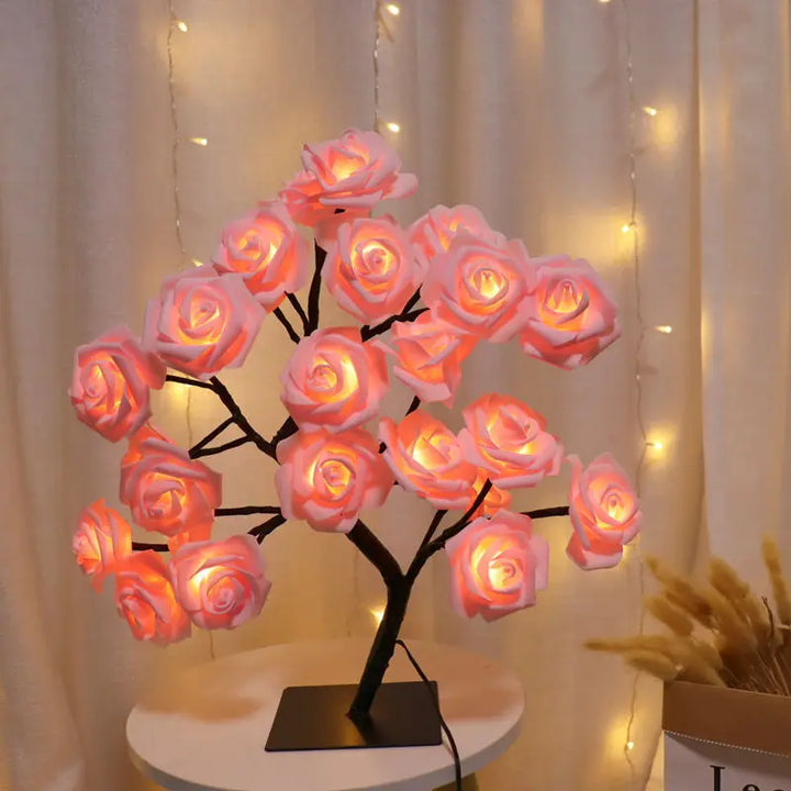 Romantic Rose Table Lamp - Warm Light & Elegance Kalsten