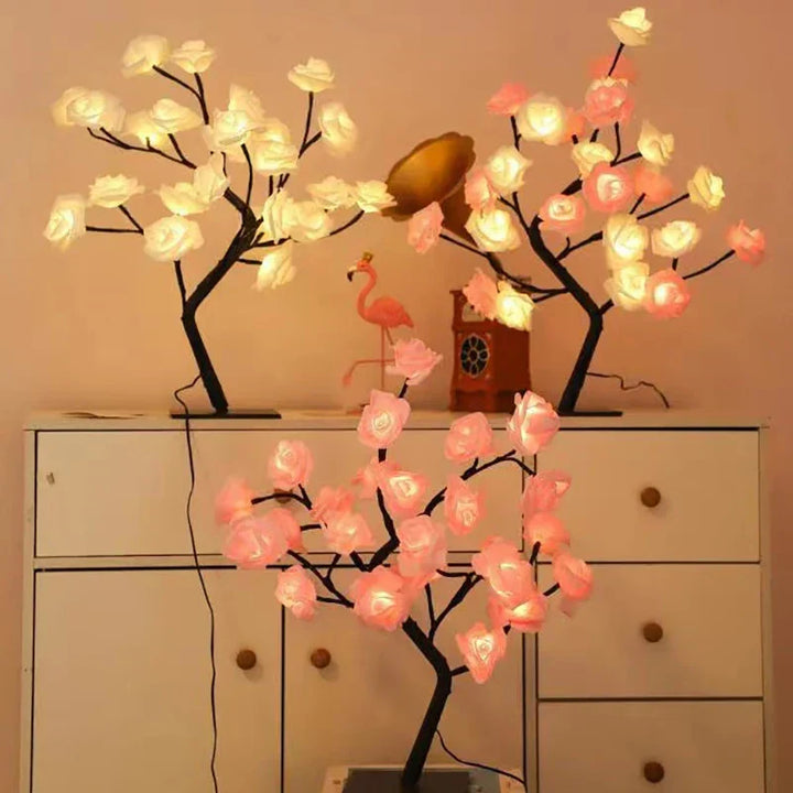 Romantic Rose Table Lamp - Warm Light & Elegance Kalsten