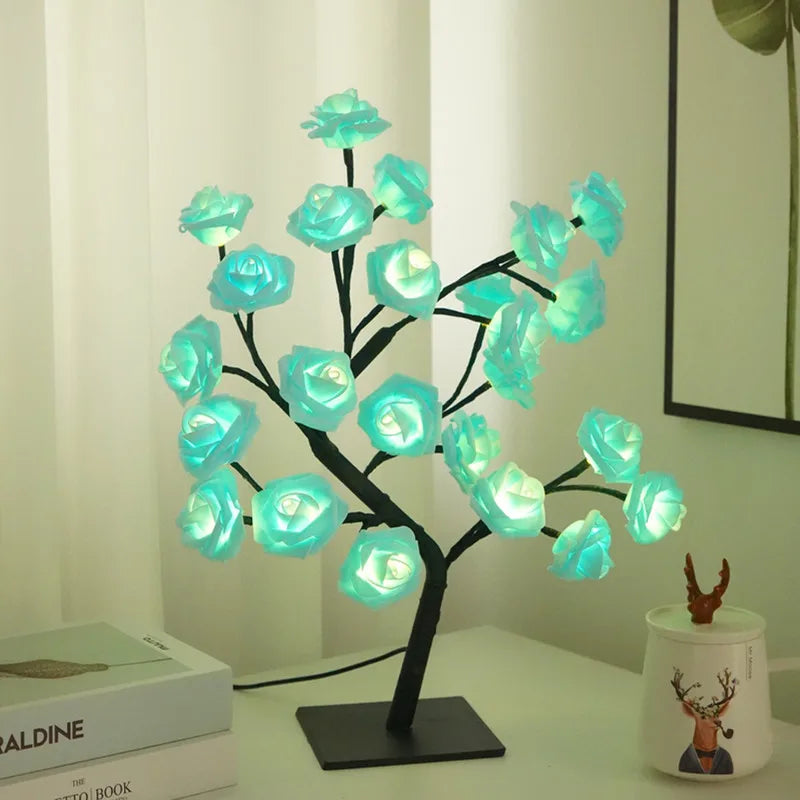Romantic Rose Table Lamp - Warm Light & Elegance Kalsten