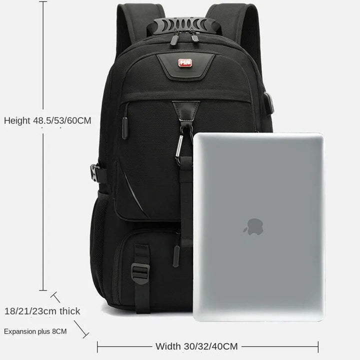 Tech Trek Pro 50-80L The Ultimate Backpack With USB Connection | Kalsten