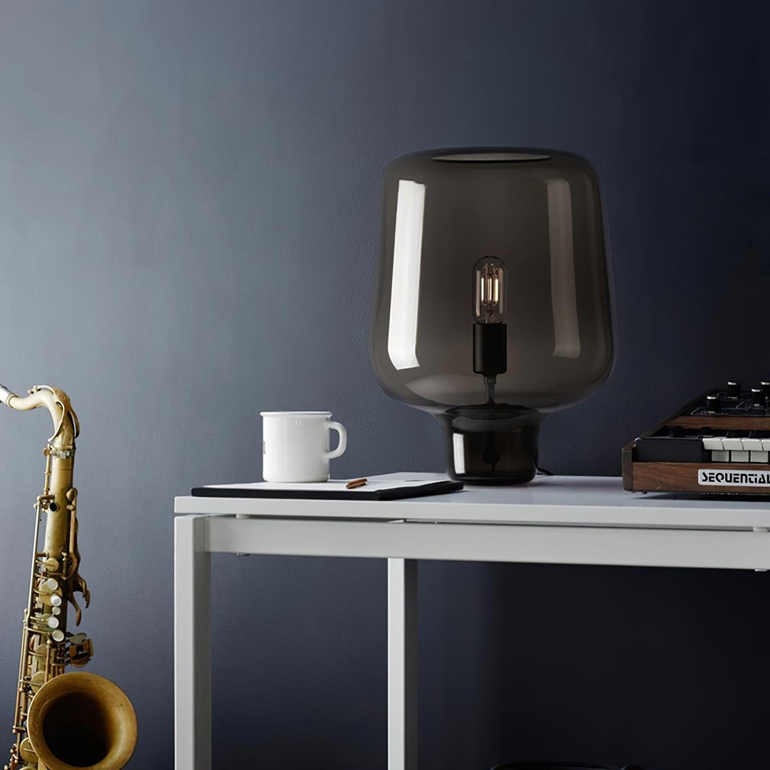 Teutonic Glass Reading light Table Lamp | Kalsten