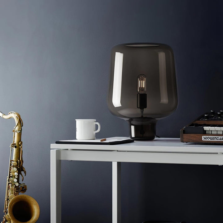 Teutonic Glass Reading light Table Lamp | Kalsten