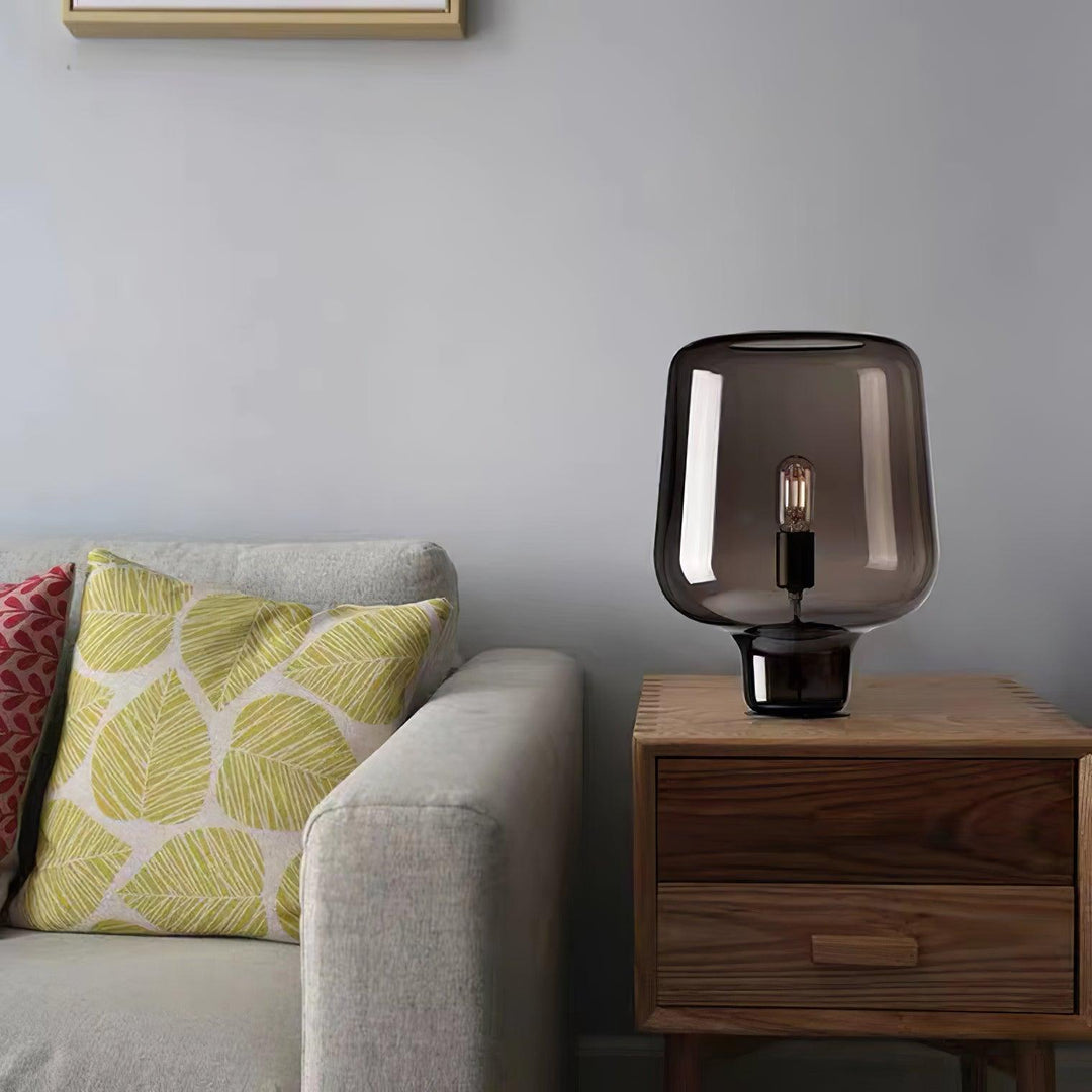 Teutonic Glass Reading light Table Lamp | Kalsten
