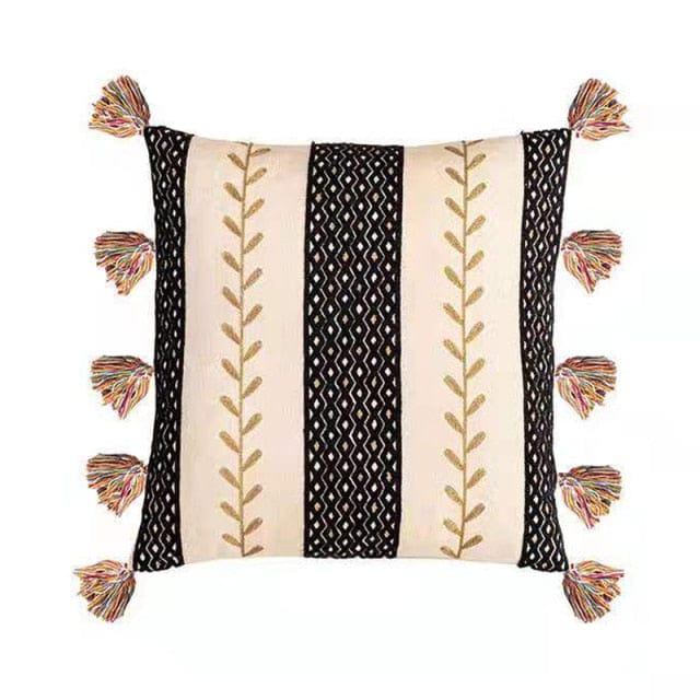 Textured-Tassel Pillowcase | Kalsten