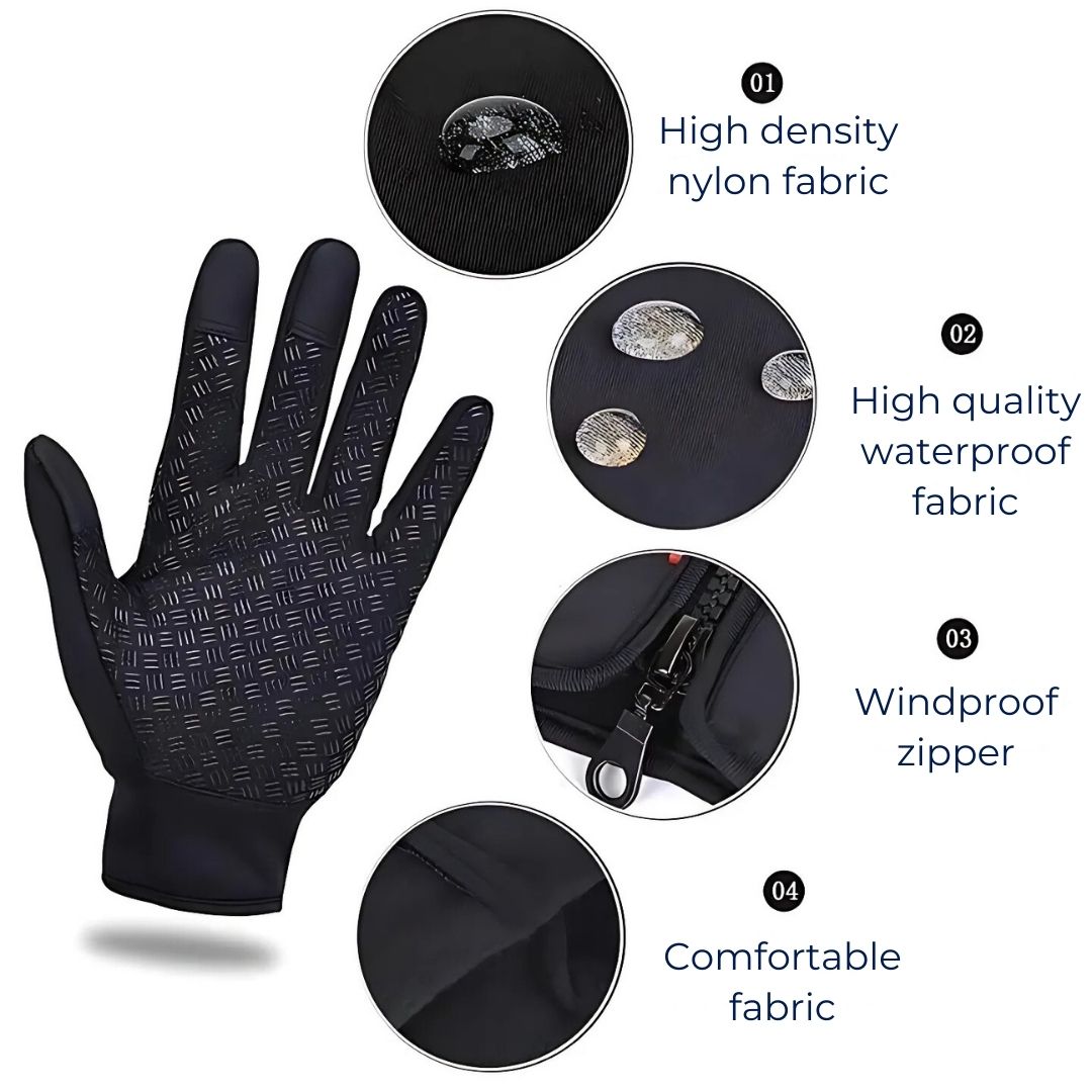 ThermaGear Heated Gloves for Men and Women | Heated Gloves - Insulated Gloves - Touchscreen and Waterproof Gloves Kalsten