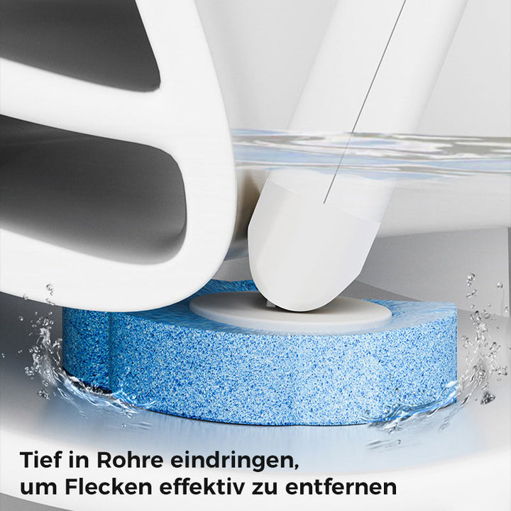 Kalsten | Antibacterial Disposable Toilet Brush with Hygienic Sponge Head and Holder