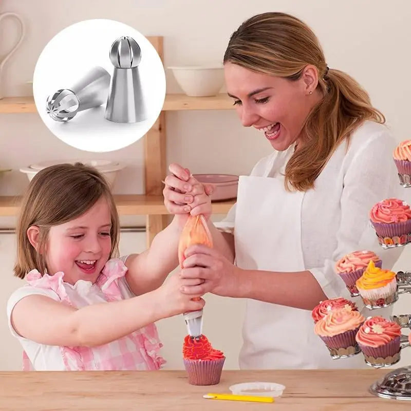 BowLift | Cake Decoration Set made of Stainless Steel – Create Flowers Like a Pro