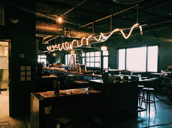 Pendant Light Silicone Integrated LED 78.7 in Gold Ceiling Indoor Modern Dining Kitchen Fixture | Kalsten