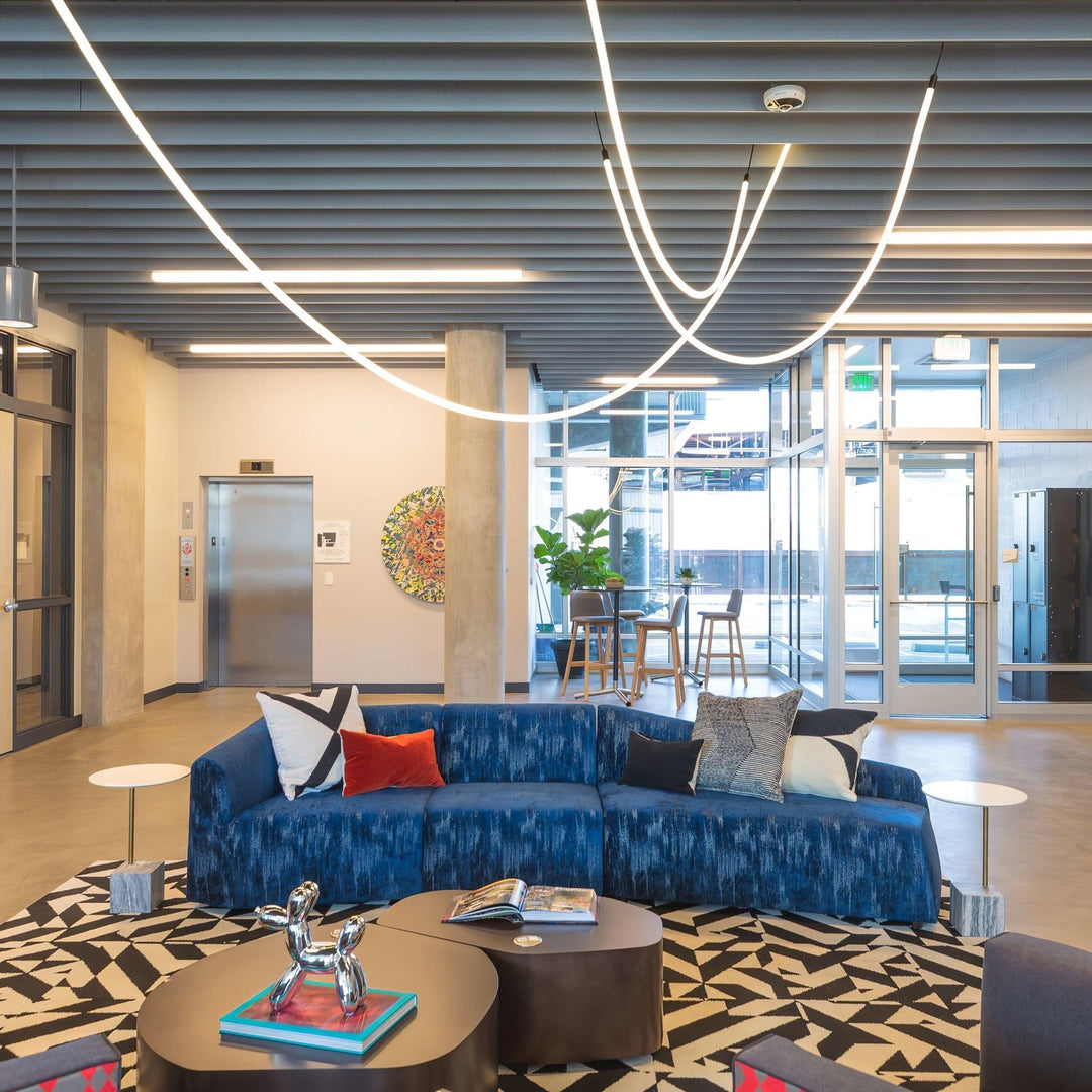 Flexible Curve Hanging light Pendant Lamp | Kalsten