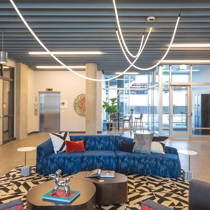 Flexible Curve Hanging light Pendant Lamp | Kalsten