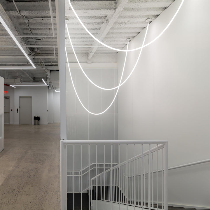Flexible Curve Hanging light Pendant Lamp | Kalsten