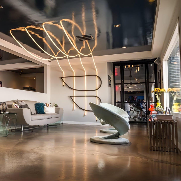 Flexible Curve Hanging light Pendant Lamp | Kalsten