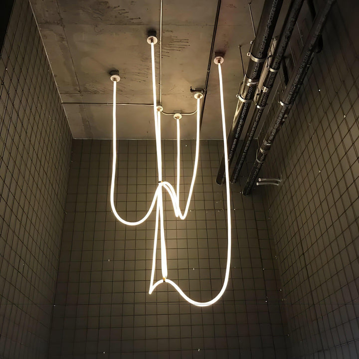 Flexible Curve Hanging light Pendant Lamp | Kalsten
