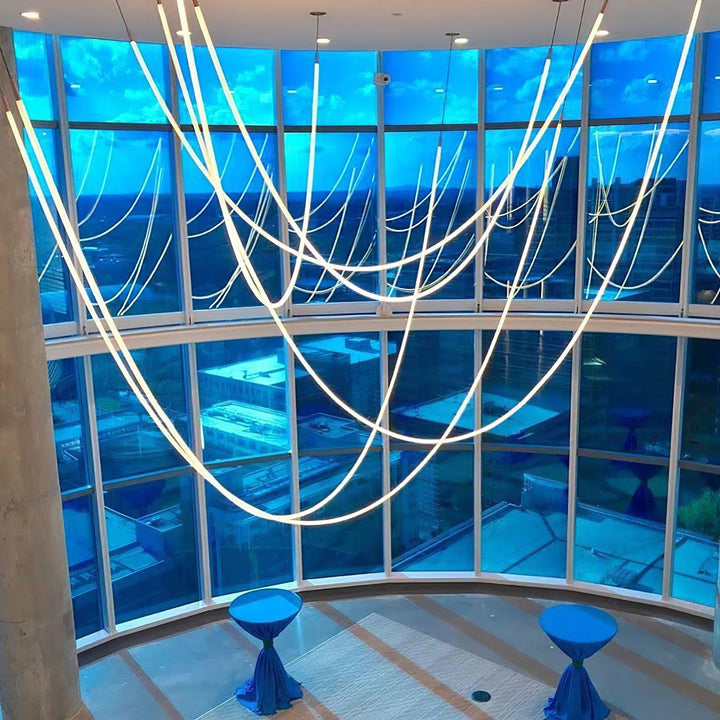 Flexible Curve Hanging light Pendant Lamp | Kalsten