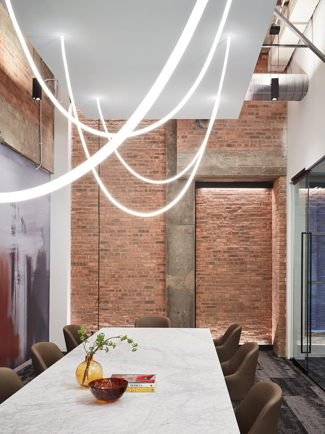 Flexible Curve Hanging light Pendant Lamp | Kalsten