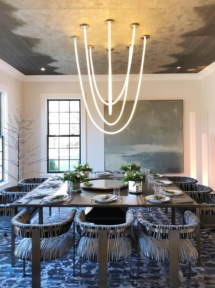 Flexible Curve Hanging light Pendant Lamp | Kalsten